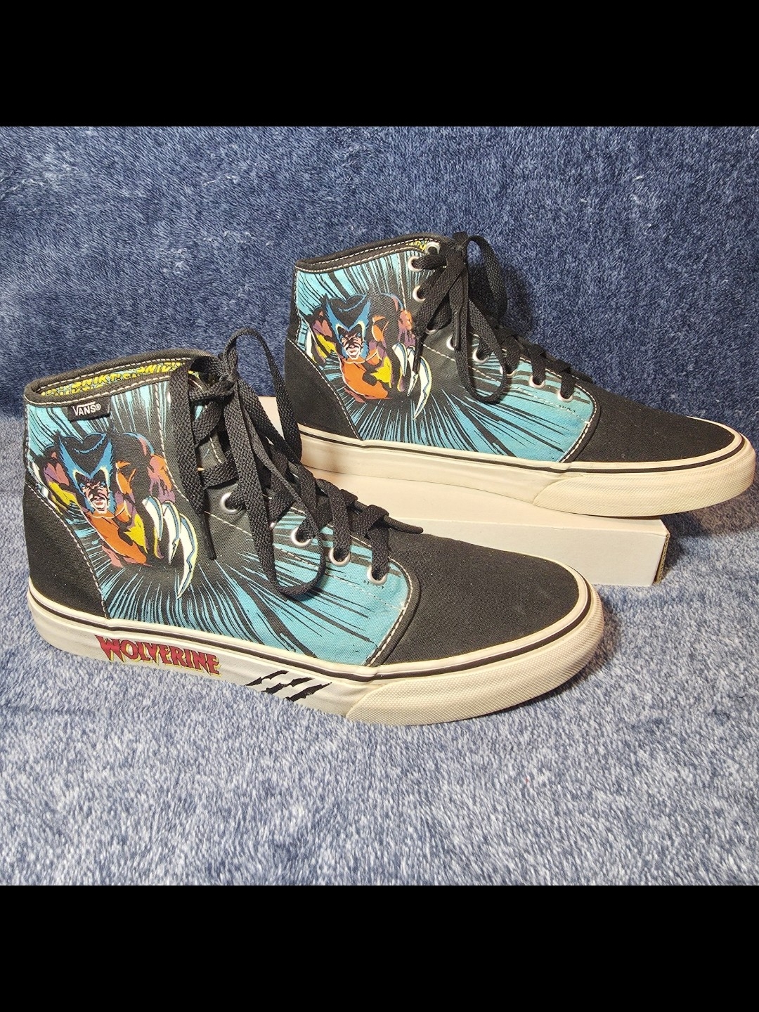 Vans X Marvel 106 Hi "Wolverine" High-Top Skate Shoes